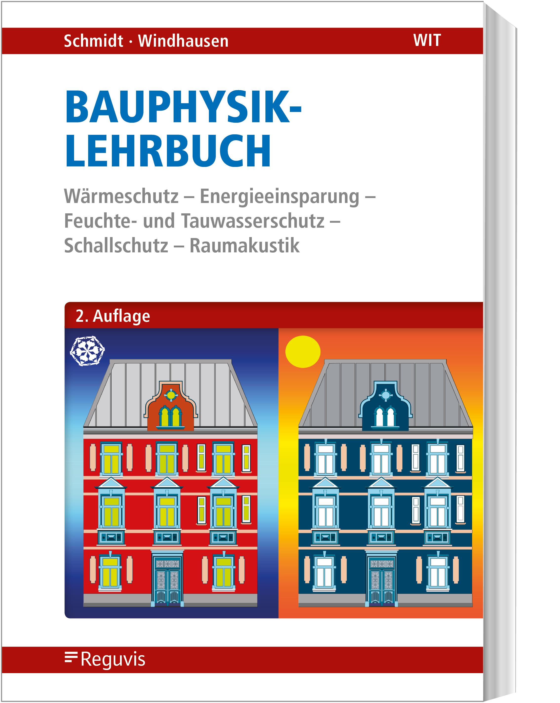 Vorderes Coverbild Bauphysik-Lehrbuch