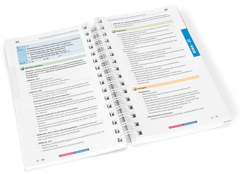 Beispielinhalt (Bild) BEMA + GOZ quick & easy - Zahnärztliche Abrechnung für Auszubildende