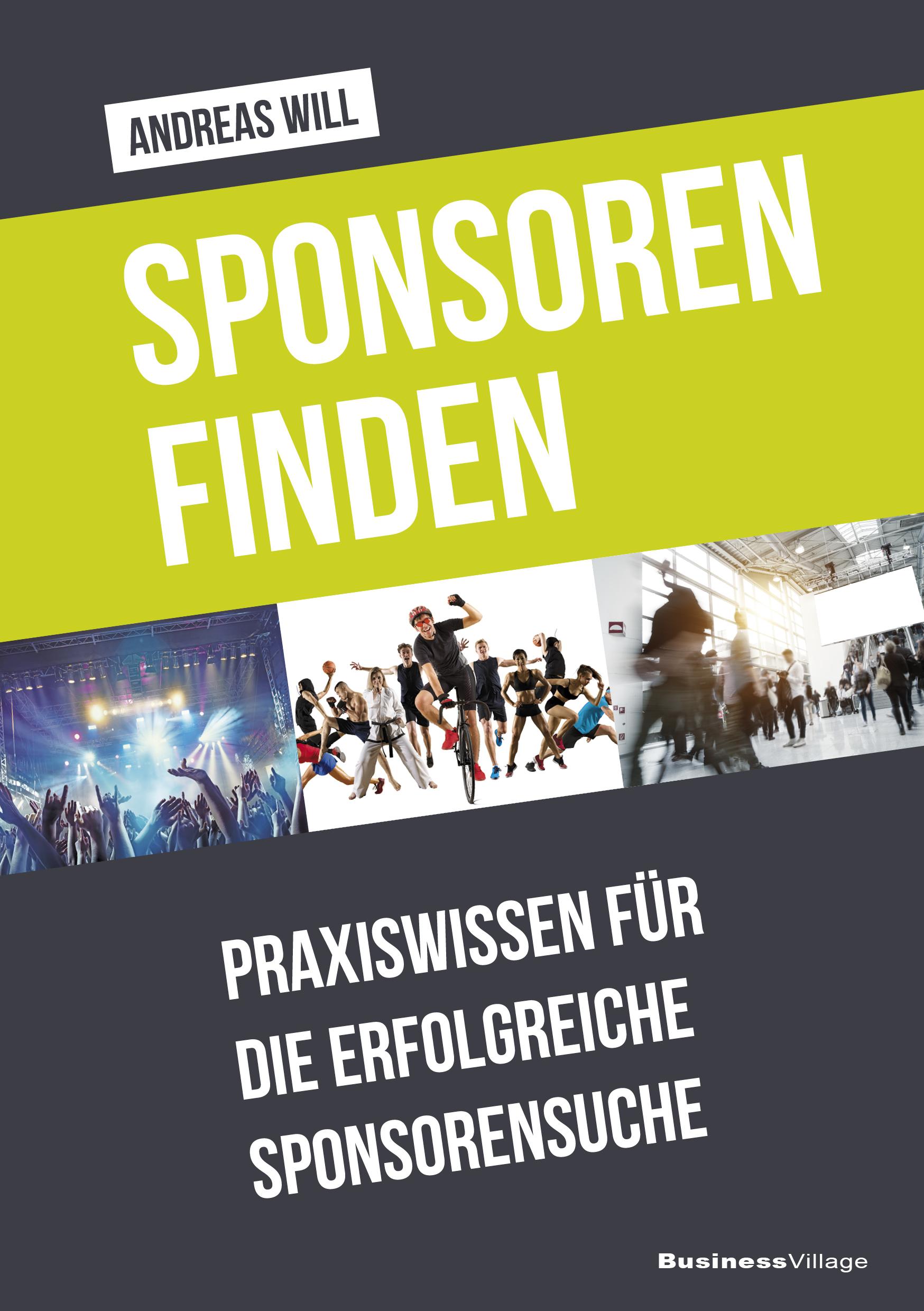 Vorderes Coverbild Sponsoren finden