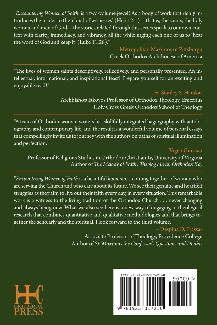 Rückseitencover Encountering Women of Faith