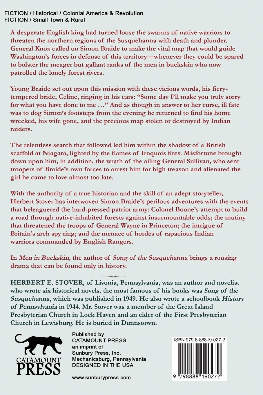 Rückseitencover Men in Buckskin