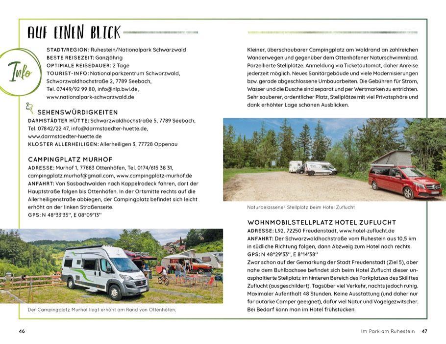 Beispielinhalt (Bild) Wochenend und Wohnmobil - Kleine Auszeiten im Schwarzwald