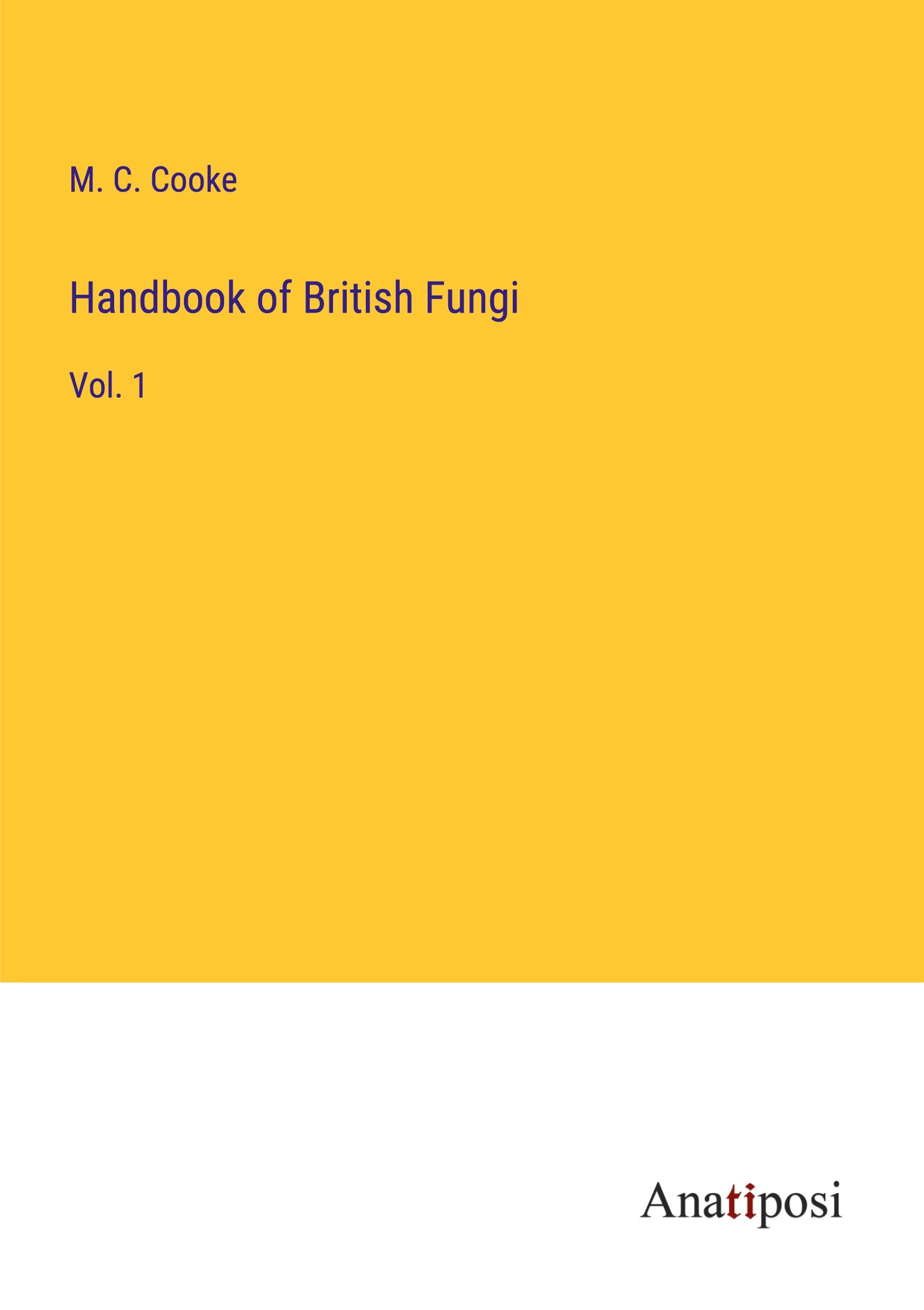 Vorderes Coverbild Handbook of British Fungi