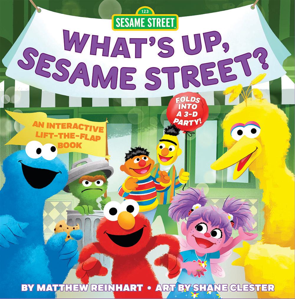 Vorderes Coverbild What's Up, Sesame Street? (A Pop Magic Book)