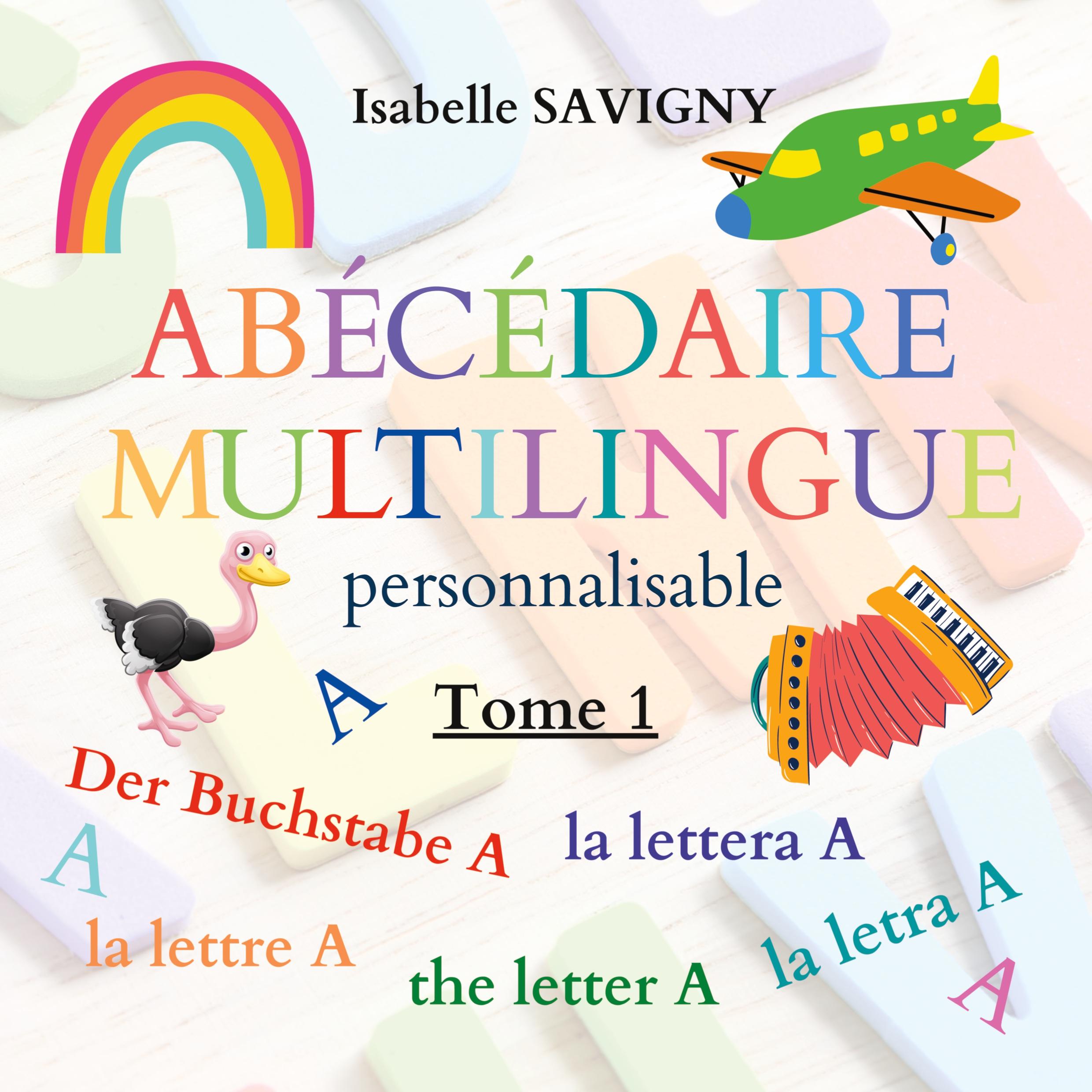 Vorderes Coverbild Abécédaire multilingue personnalisable