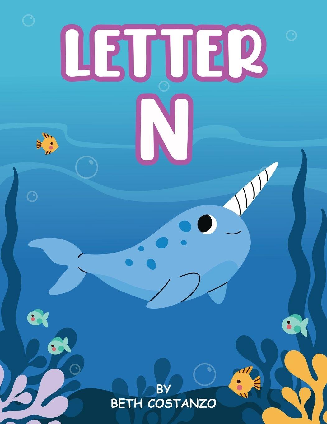 Vorderes Coverbild Letter N Activity Workbook - Ages 3-6