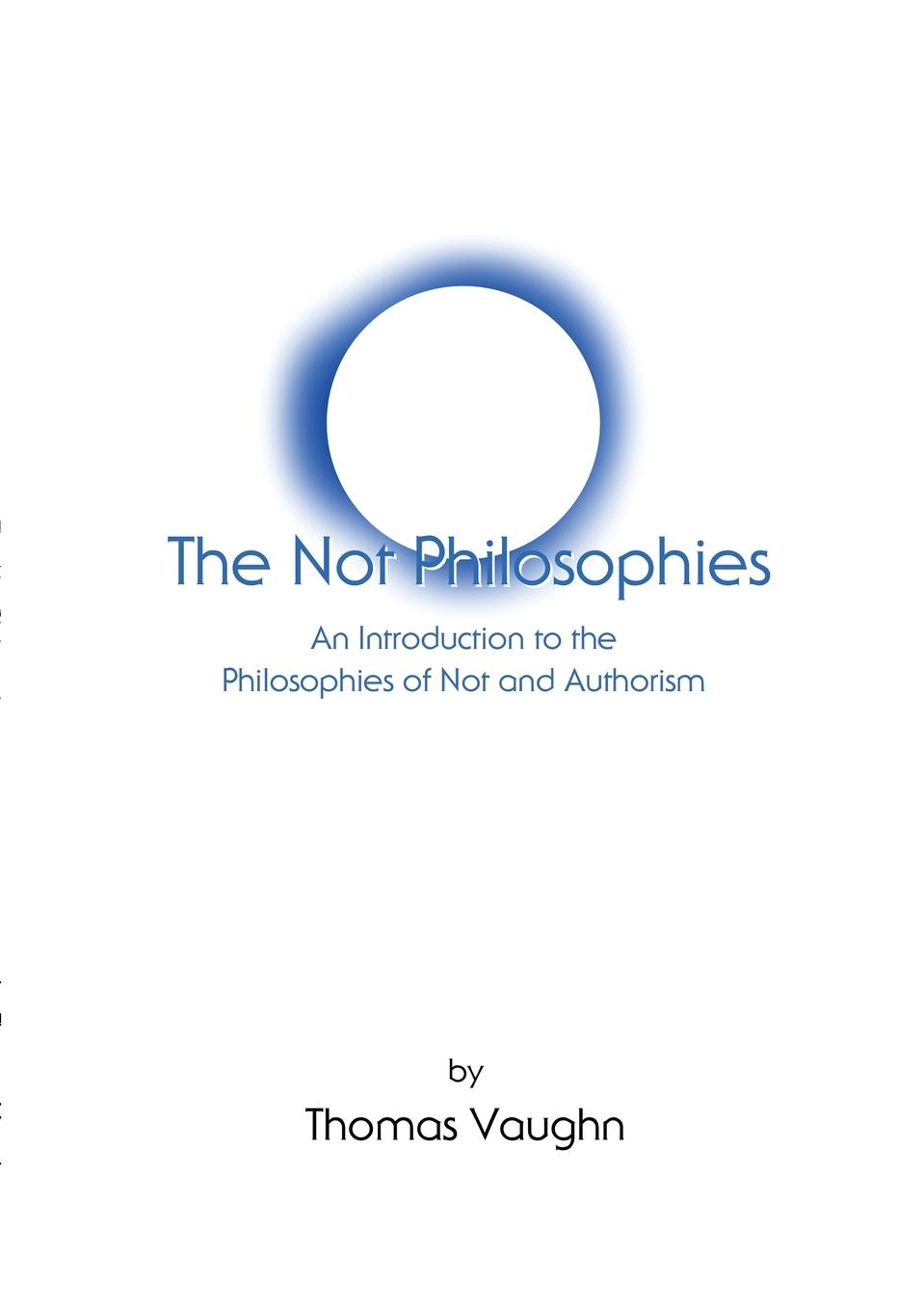 Vorderes Coverbild The Not Philosophies