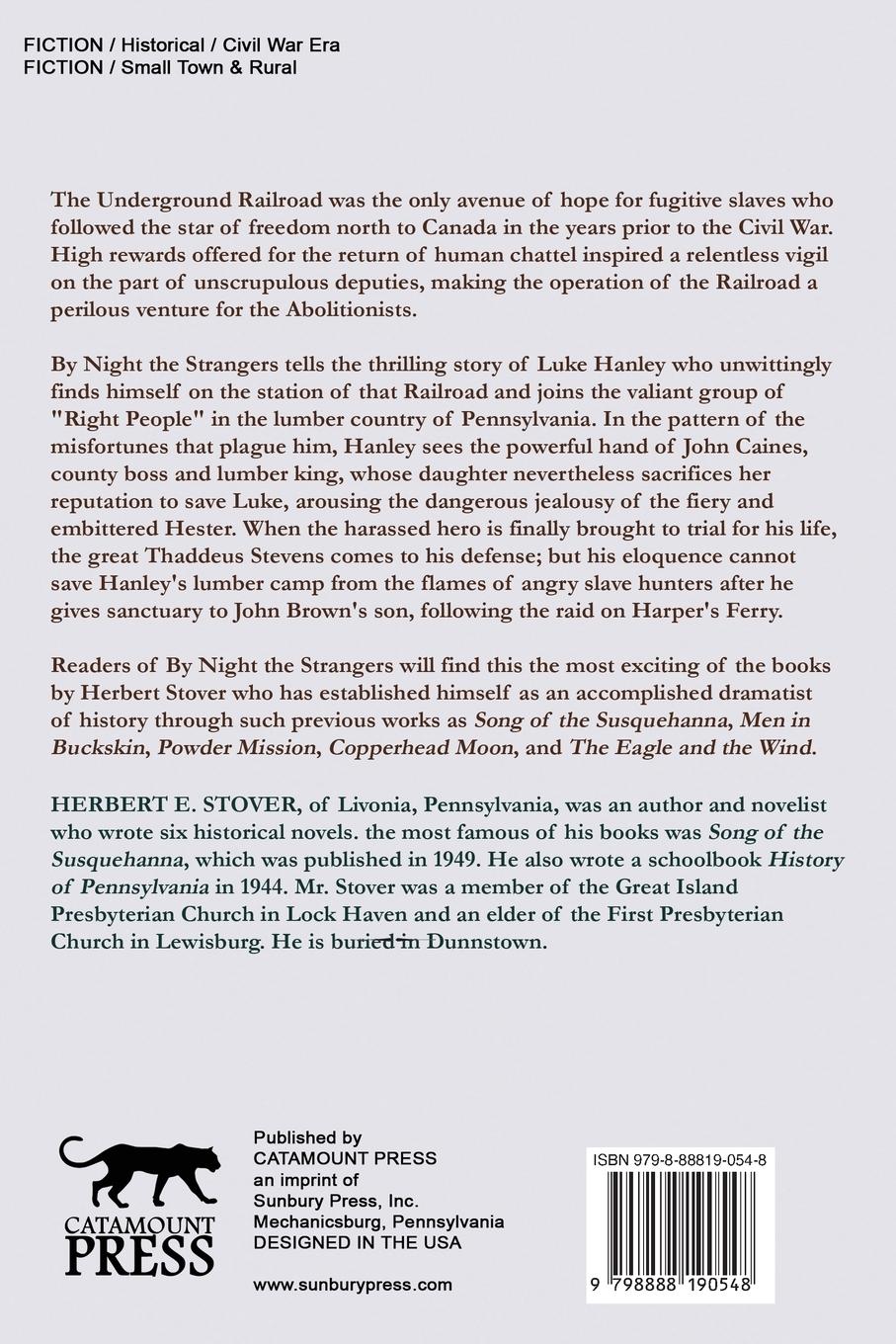 Rückseitencover By Night the Strangers