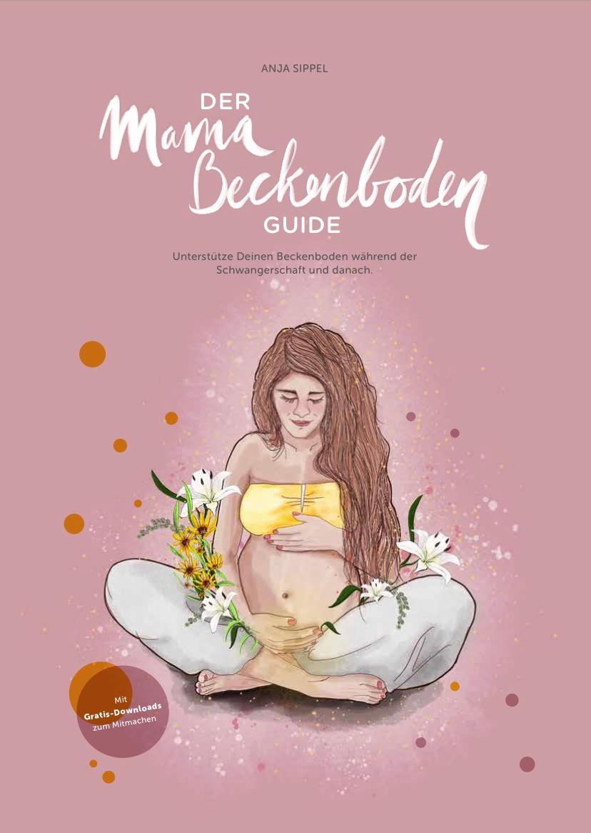 Vorderes Coverbild Der Mama Beckenboden Guide