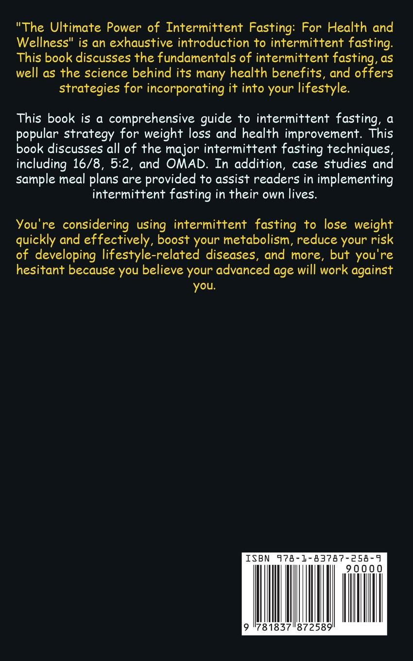 Rückseitencover Intermittent Fasting