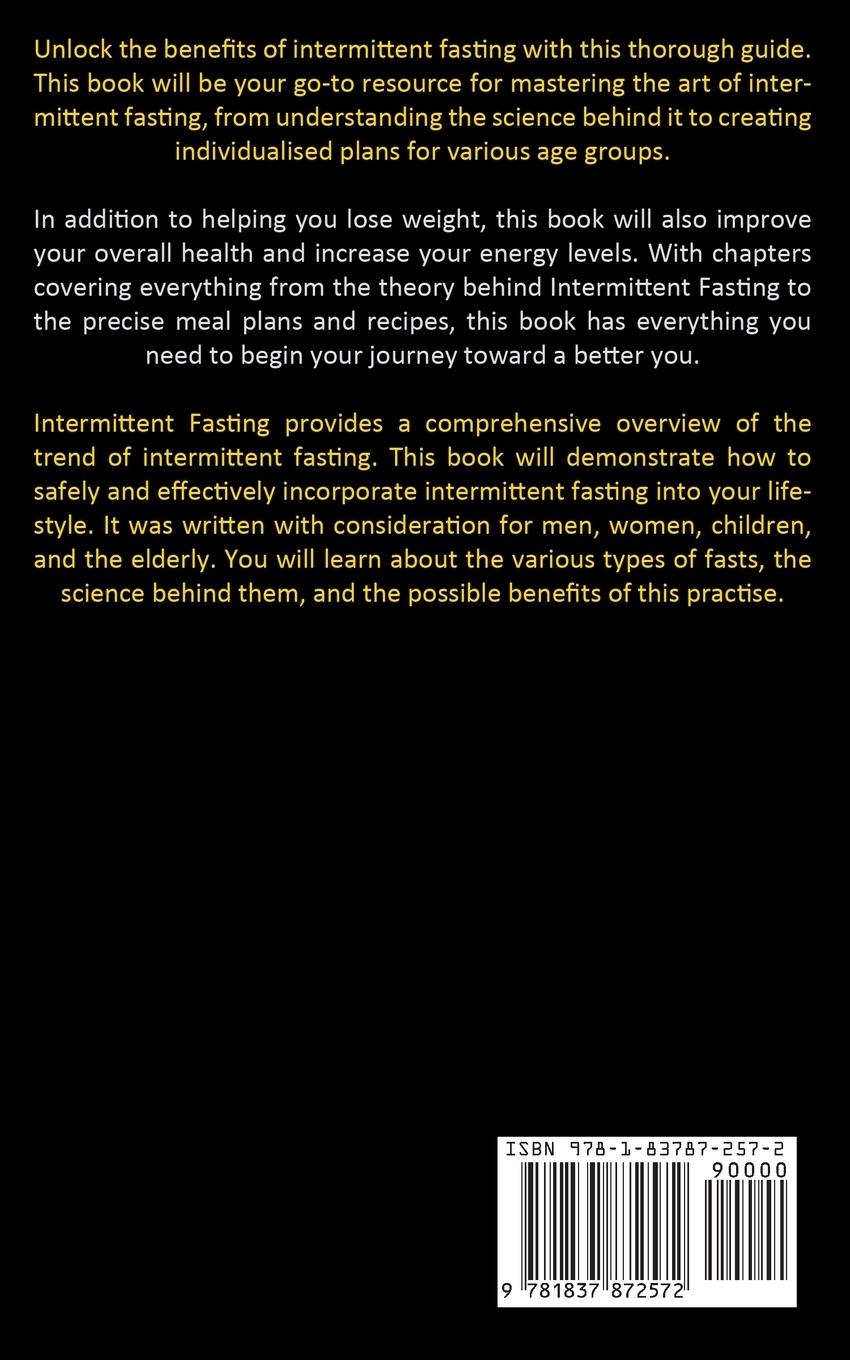 Rückseitencover Intermittent Fasting
