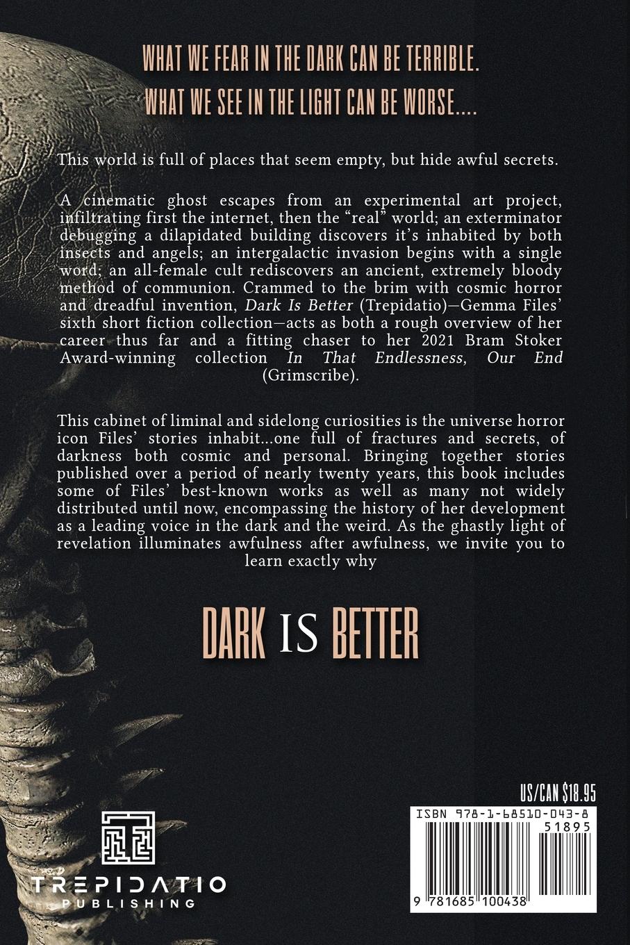 Rückseitencover Dark is Better