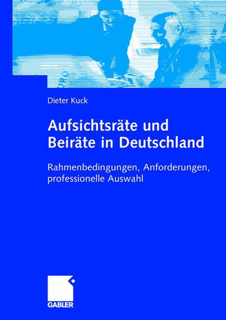 Vorderes Coverbild Aufsichtsräte und Beiräte in Deutschland