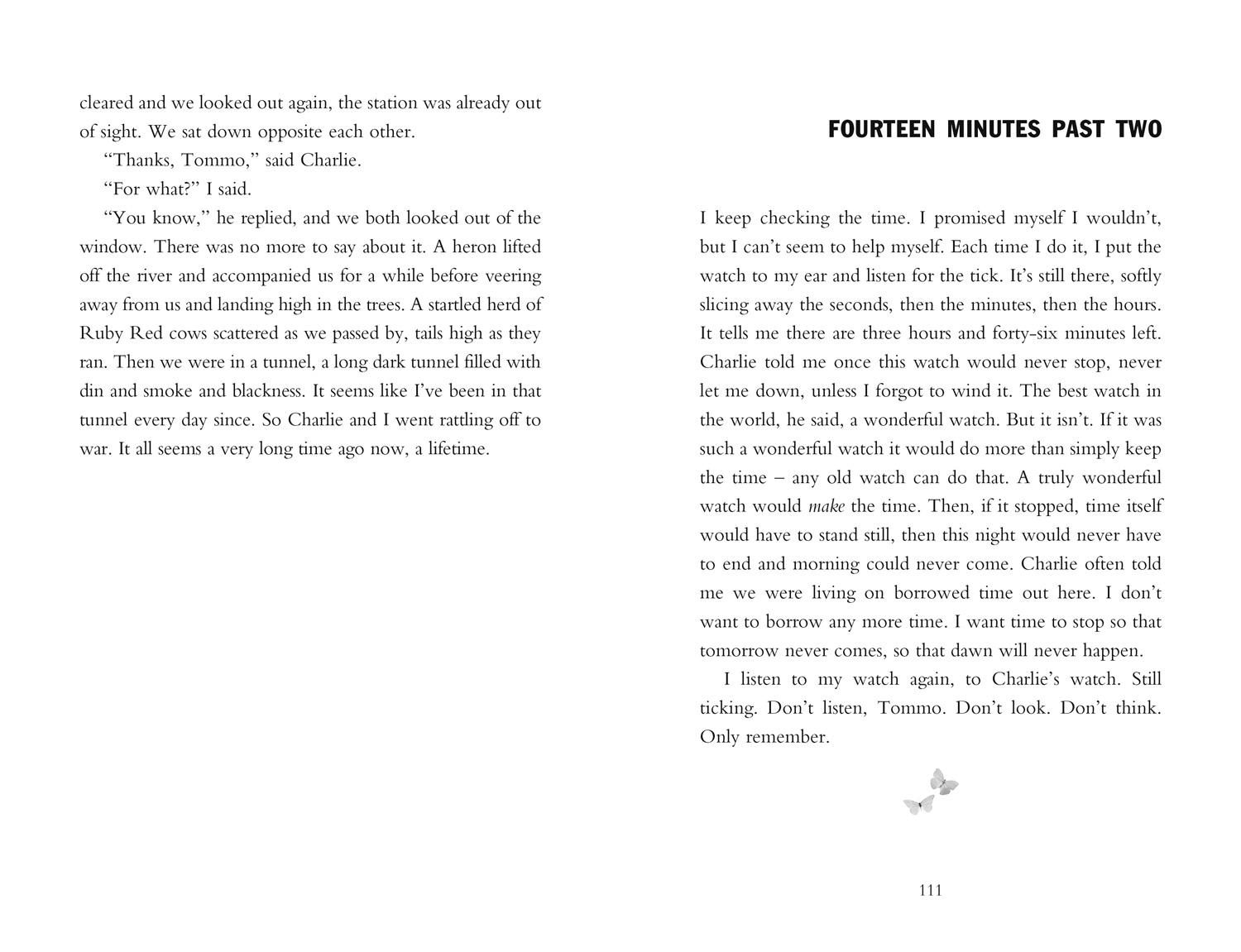 Beispielinhalt (Bild) Private Peaceful. Film Tie-In