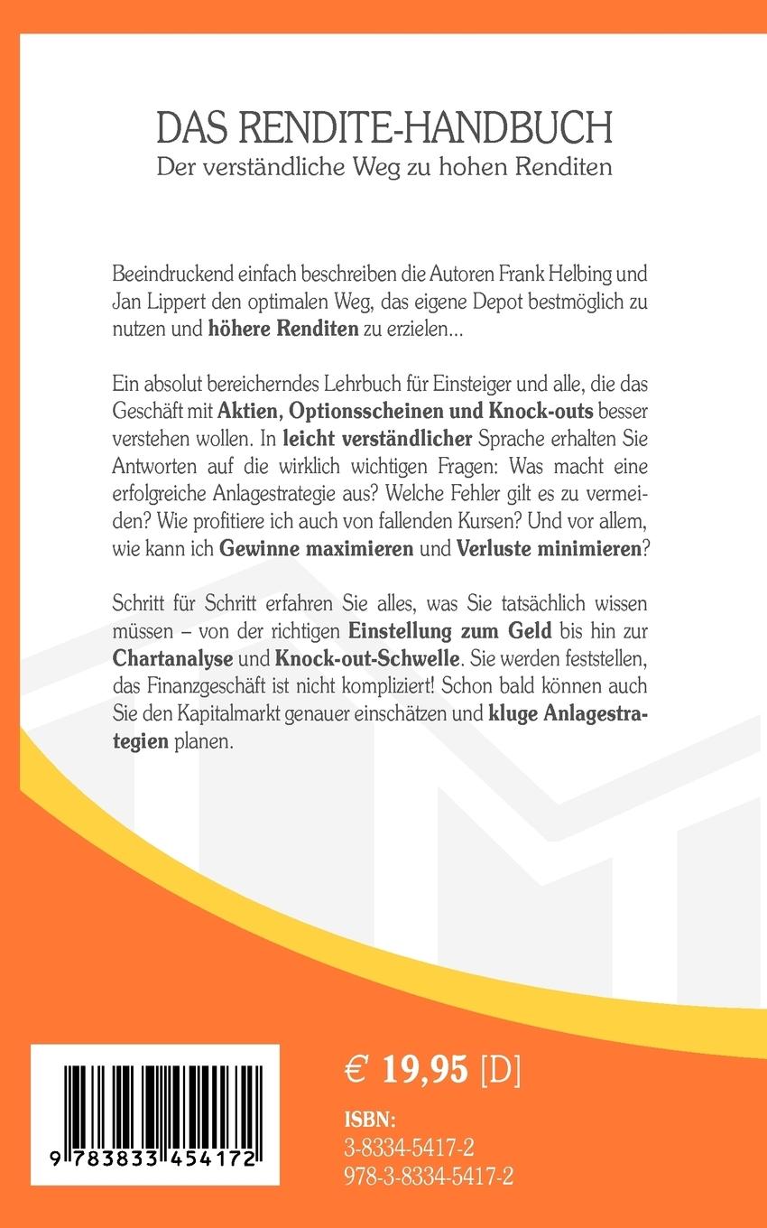 Rückseitencover Das Rendite-Handbuch