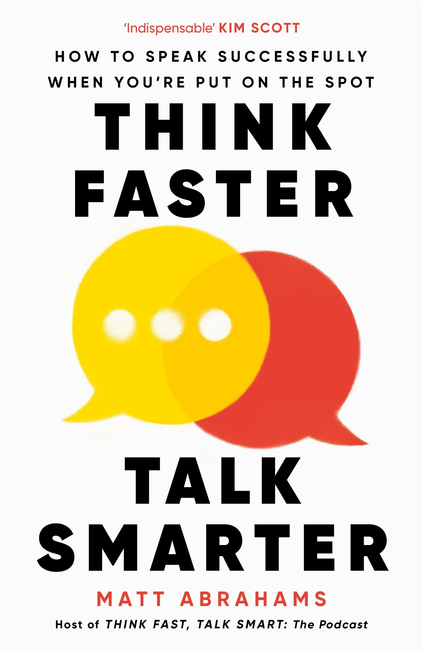 Vorderes Coverbild Think Faster, Talk Smarter