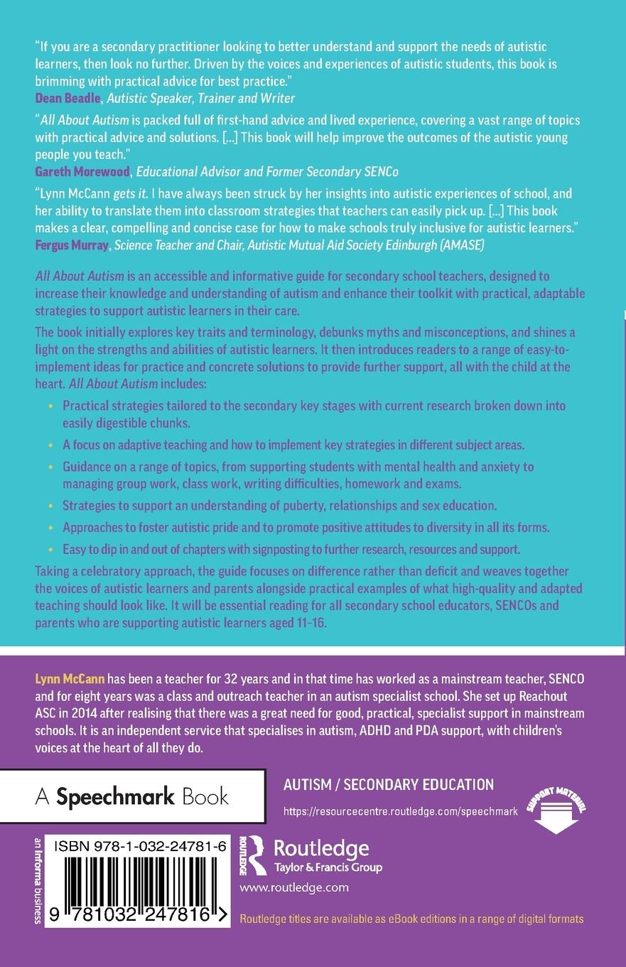 Rückseitencover All About Autism