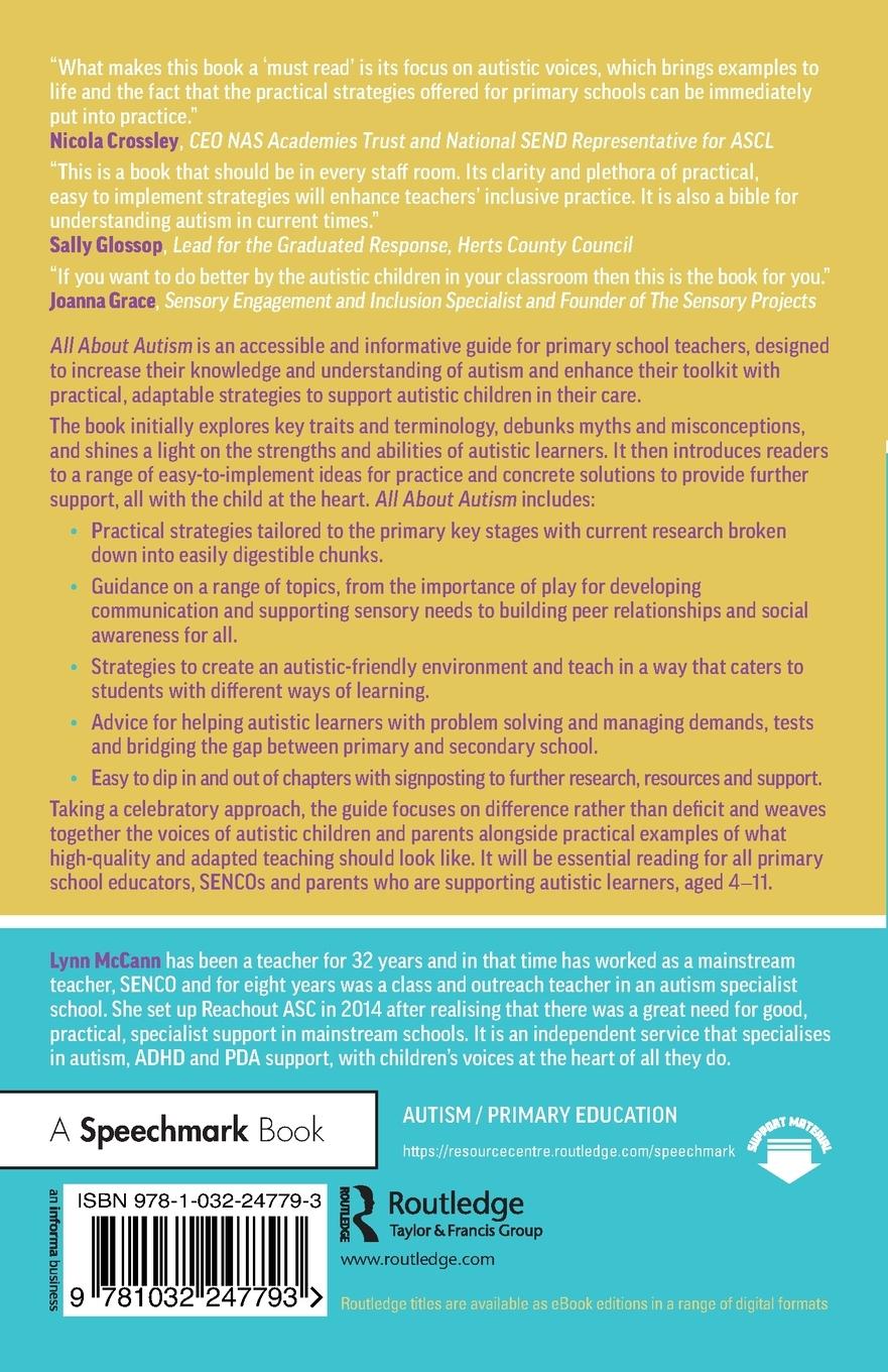 Rückseitencover All About Autism