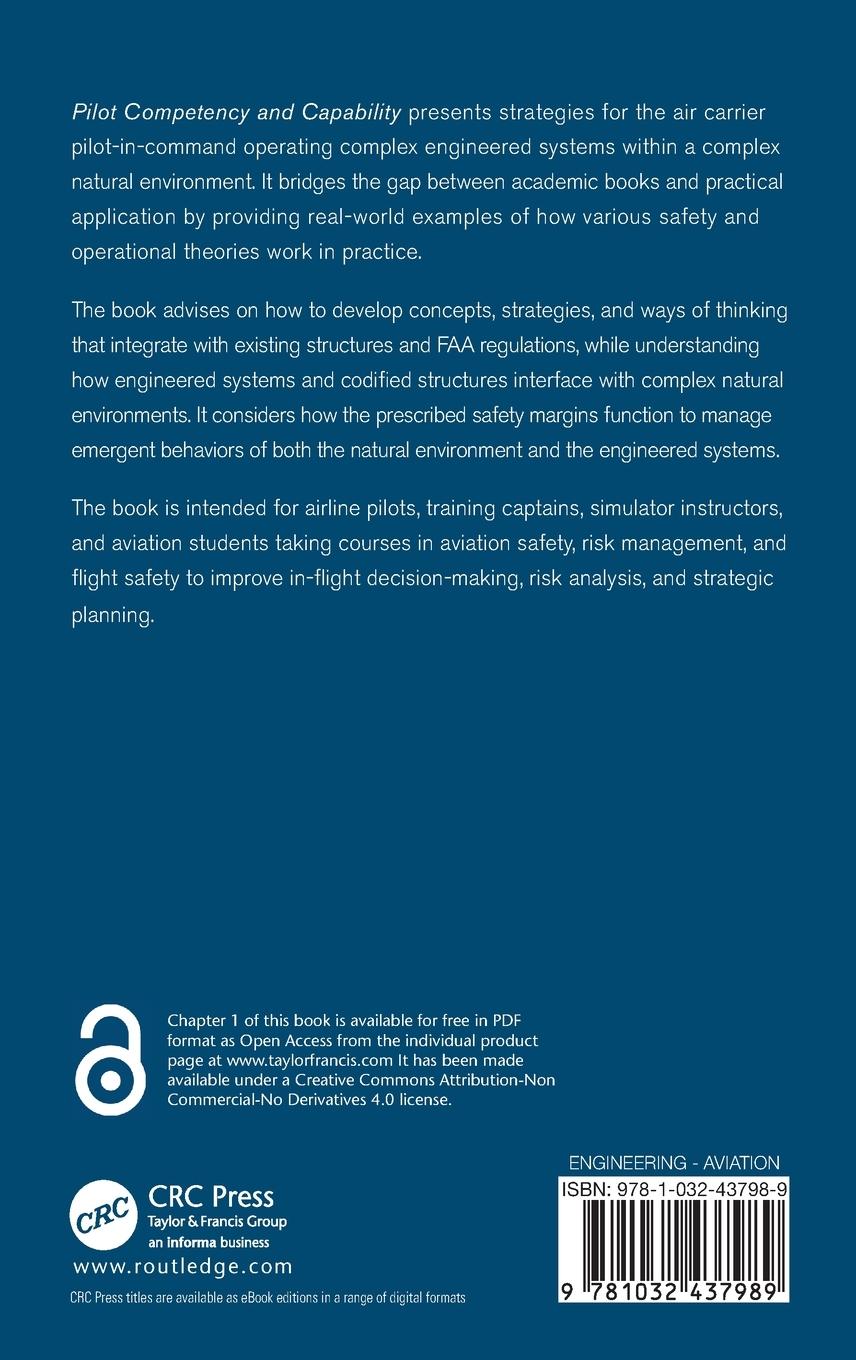 Rückseitencover Pilot Competency and Capability