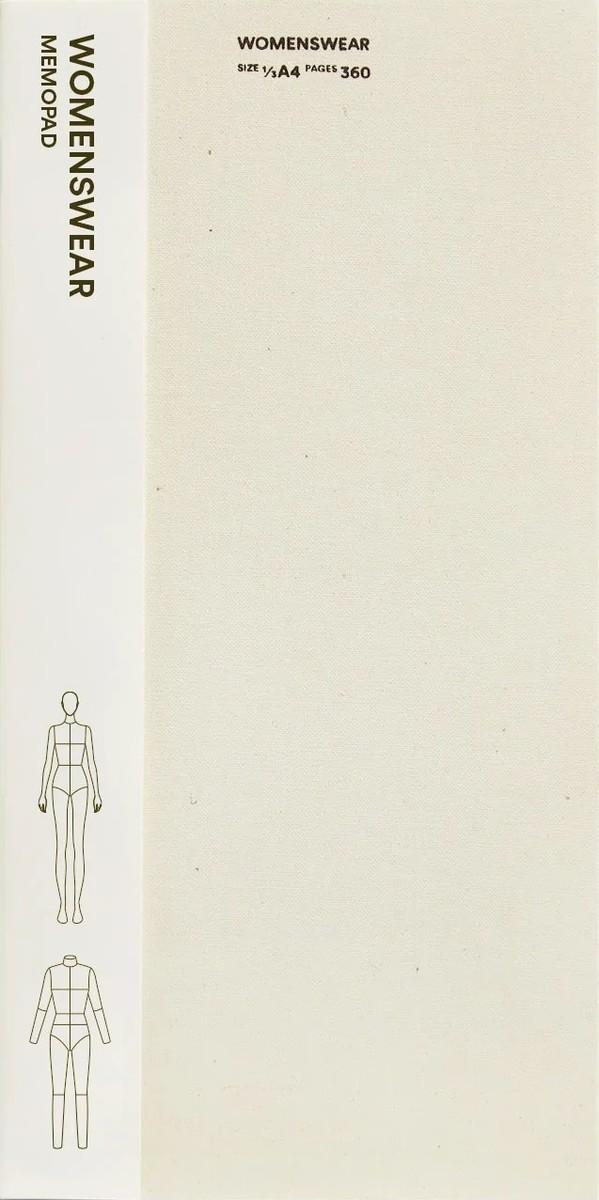 Vorderes Coverbild Fashionary Womenswear Memopad