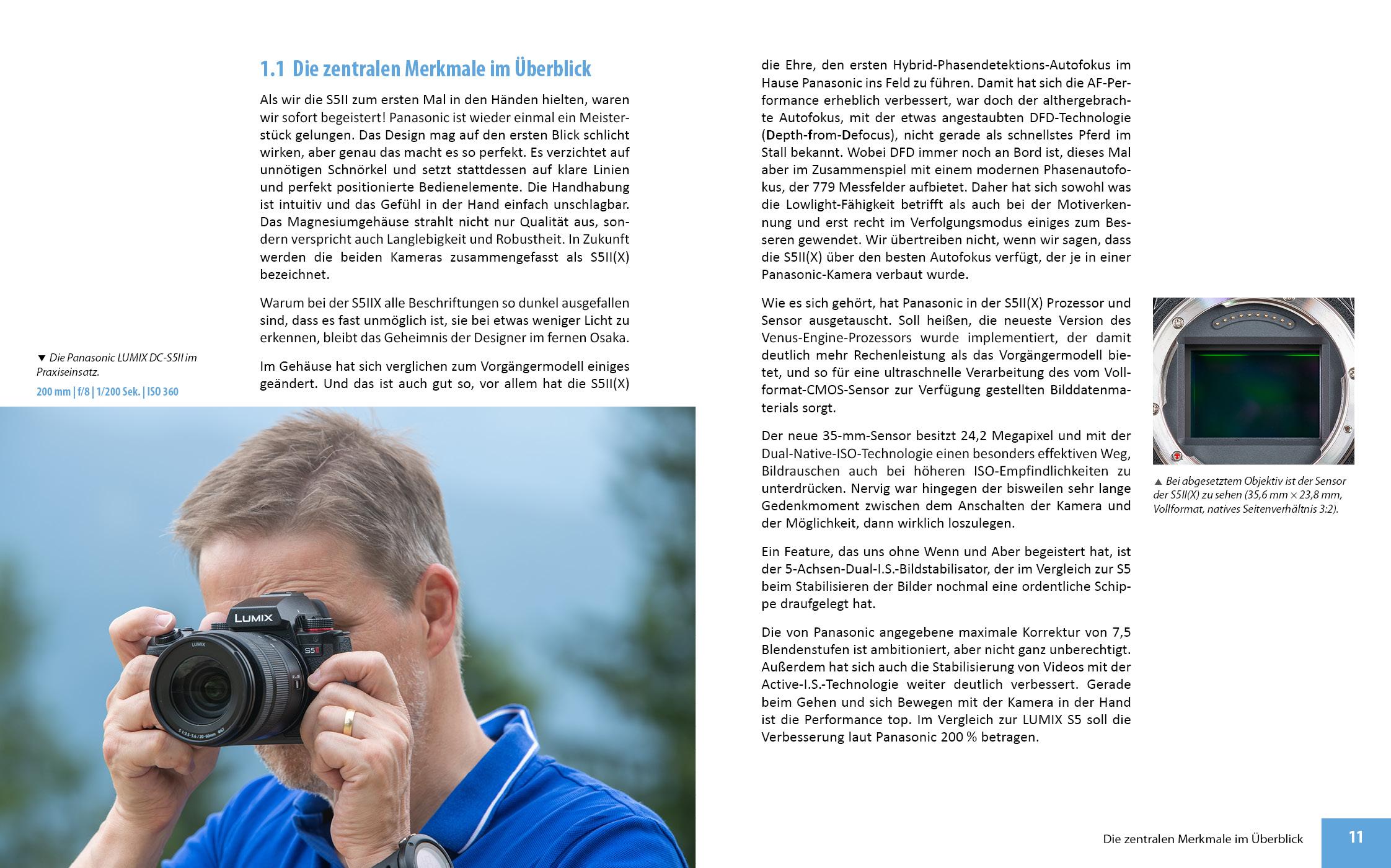 Beispielinhalt (Bild) Panasonic LUMIX DC-S5II / DC-S5II¿X: Das umfangreiche Praxisbuch zu Ihrer Kamera