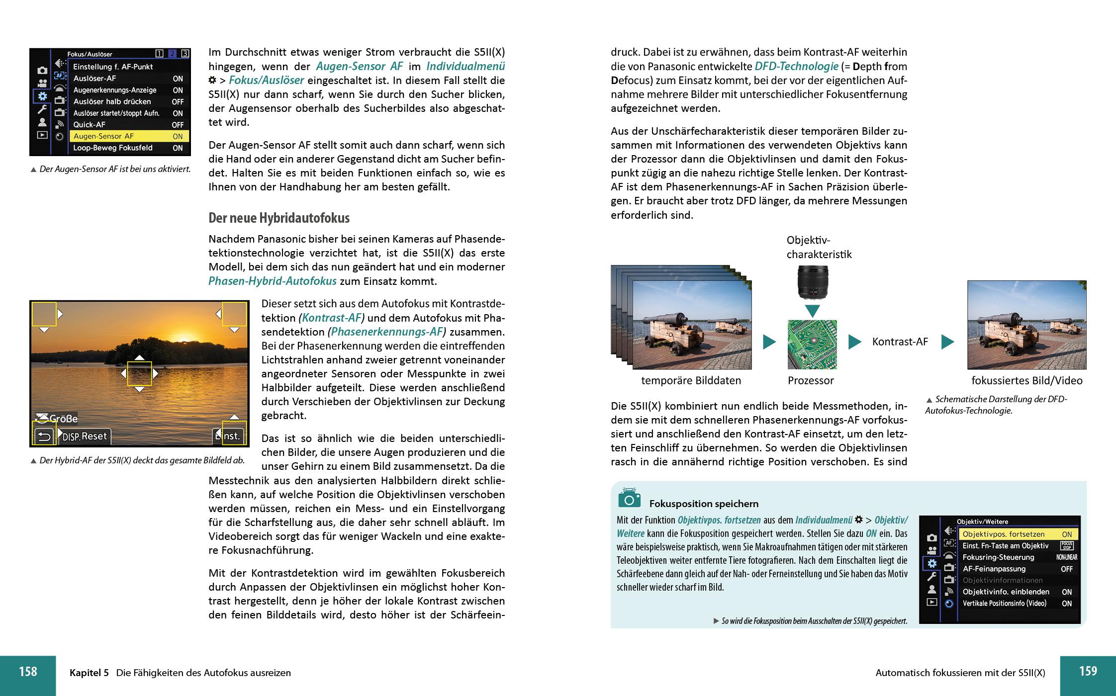 Beispielinhalt (Bild) Panasonic LUMIX DC-S5II / DC-S5II¿X: Das umfangreiche Praxisbuch zu Ihrer Kamera