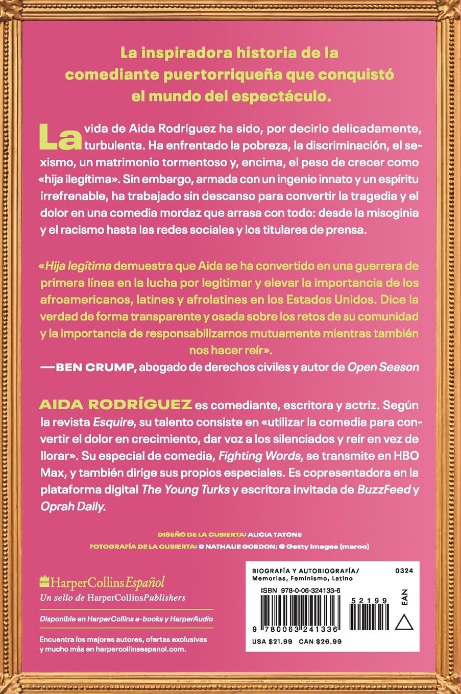 Rückseitencover Legitimate Kid \ Hija Legítima