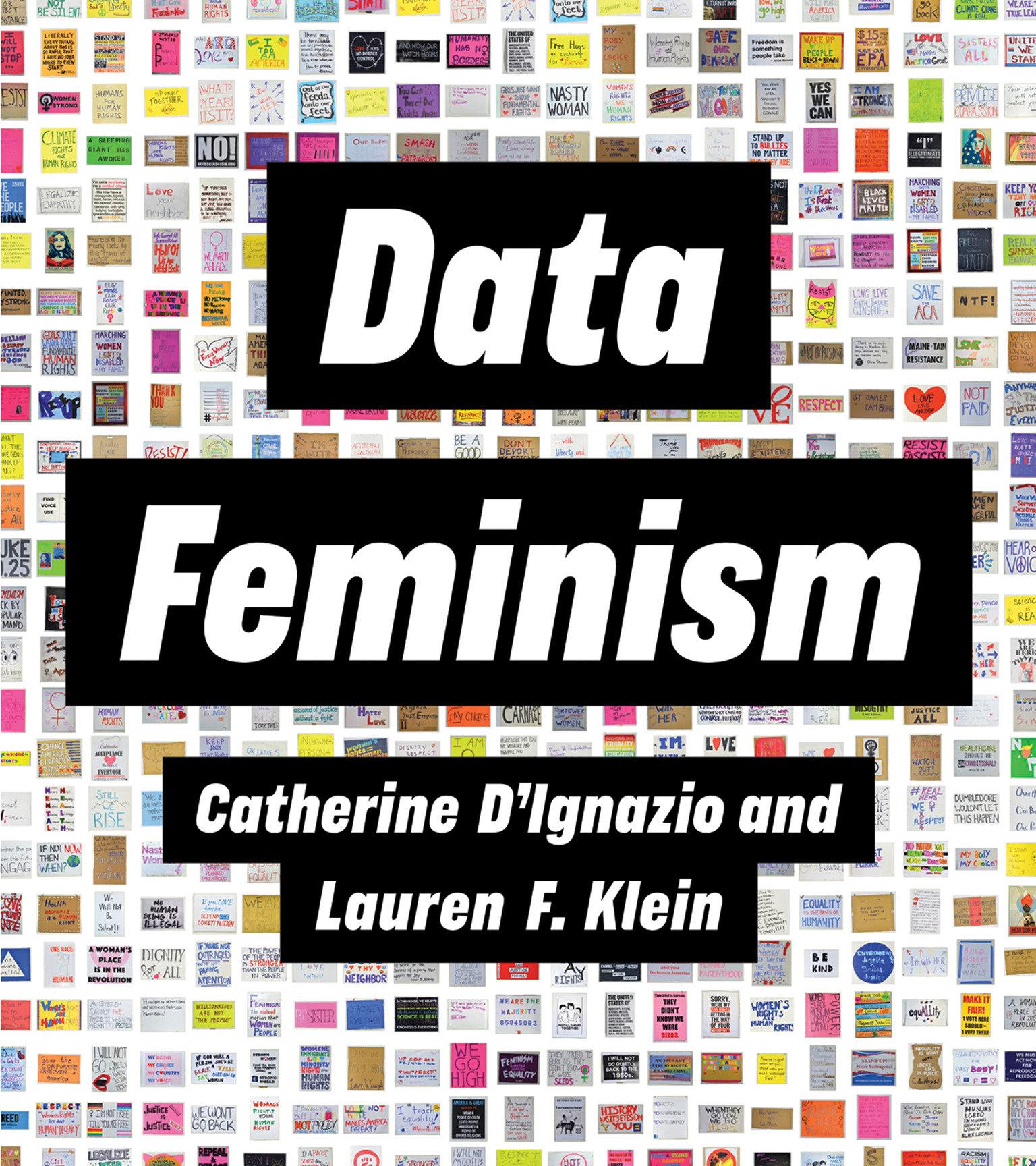Vorderes Coverbild Data Feminism