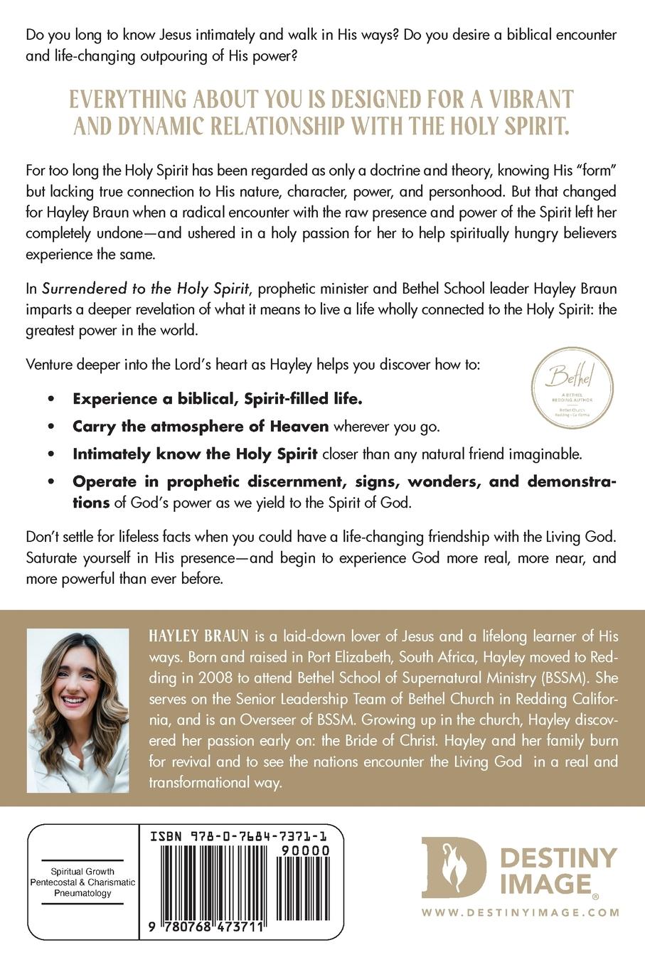 Rückseitencover Surrendered to the Holy Spirit