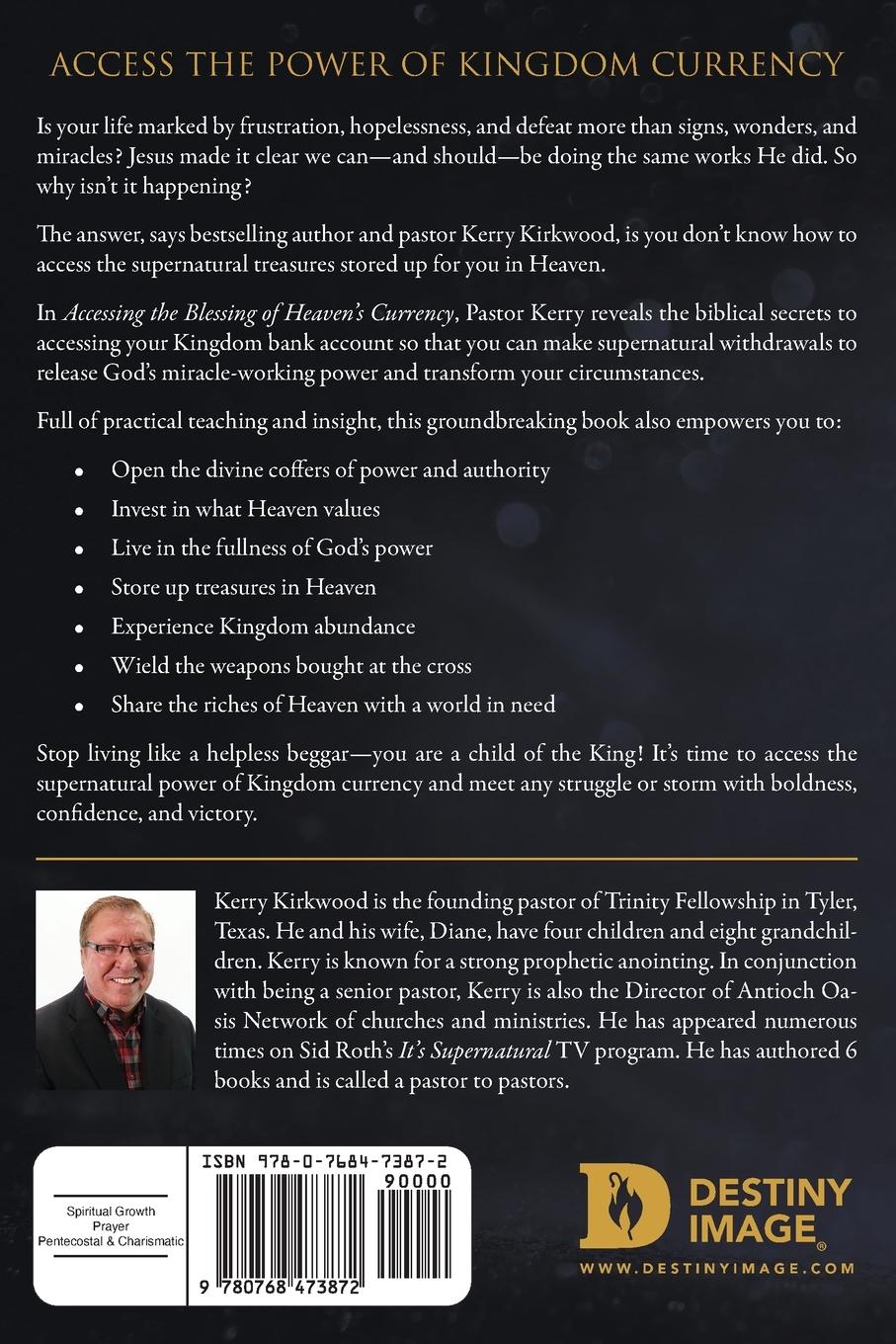 Rückseitencover Accessing the Blessing of Heaven's Currency