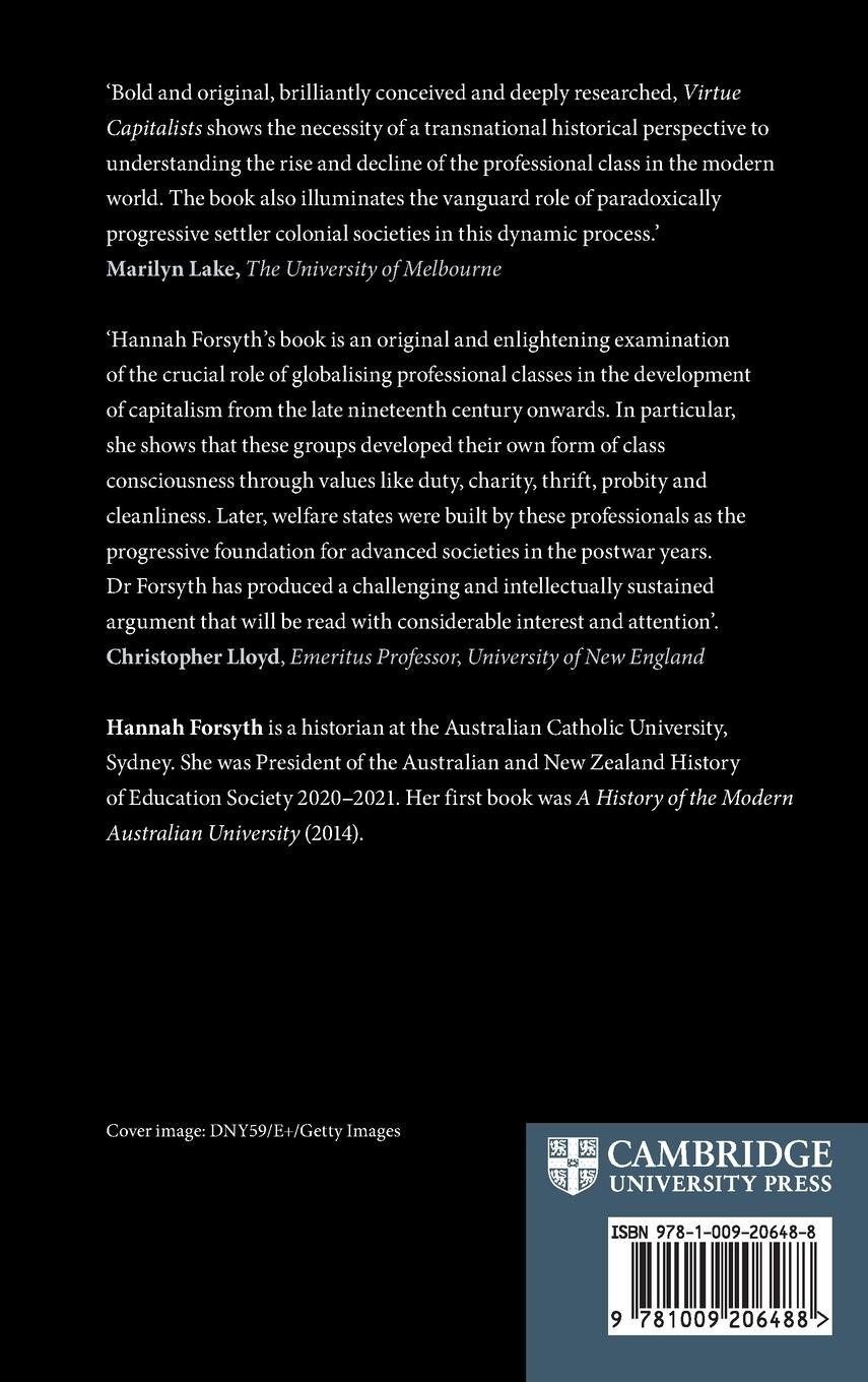 Rückseitencover Virtue Capitalists