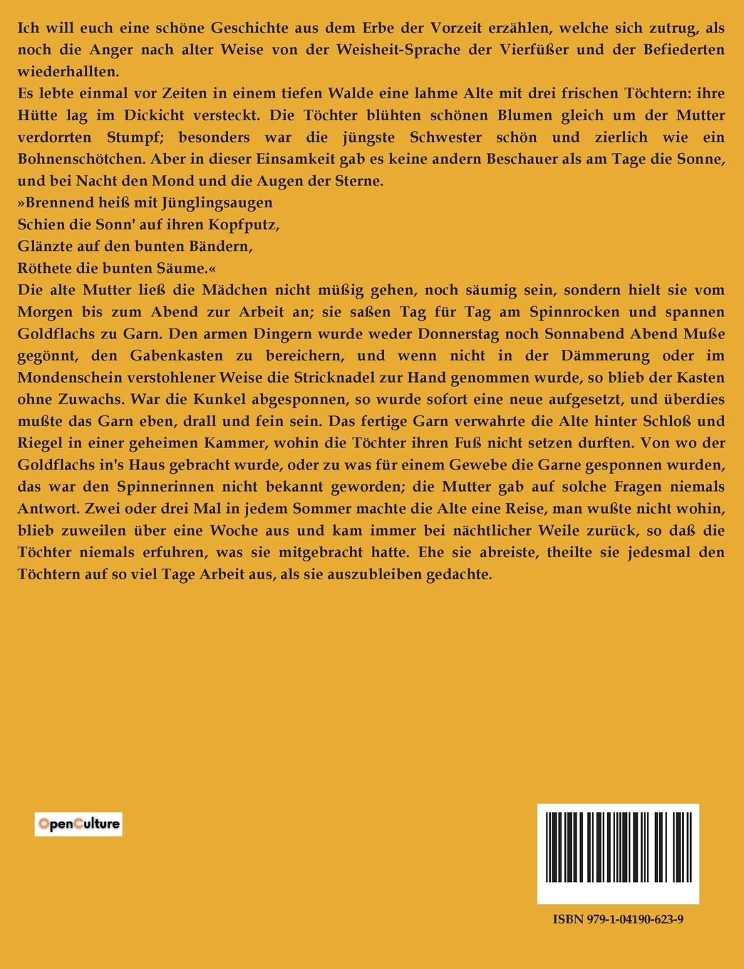 Rückseitencover Ehstnische Märchen