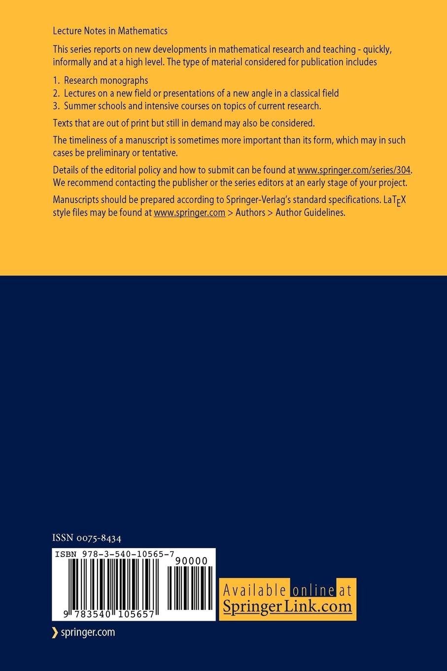 Rückseitencover Invariance and System Theory