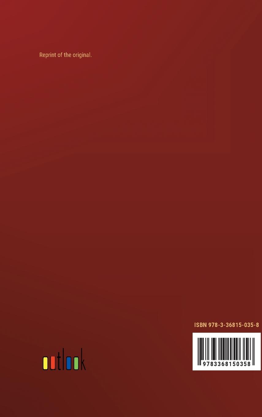 Rückseitencover Memorials of a Quiet Life