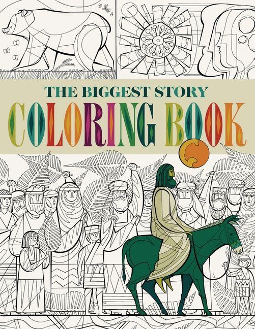 Vorderes Coverbild The Biggest Story Coloring Book