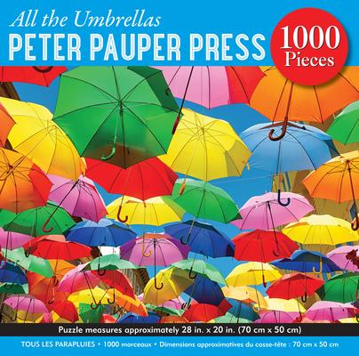Vorderes Coverbild All the Umbrellas 1000 Piece Puzzle
