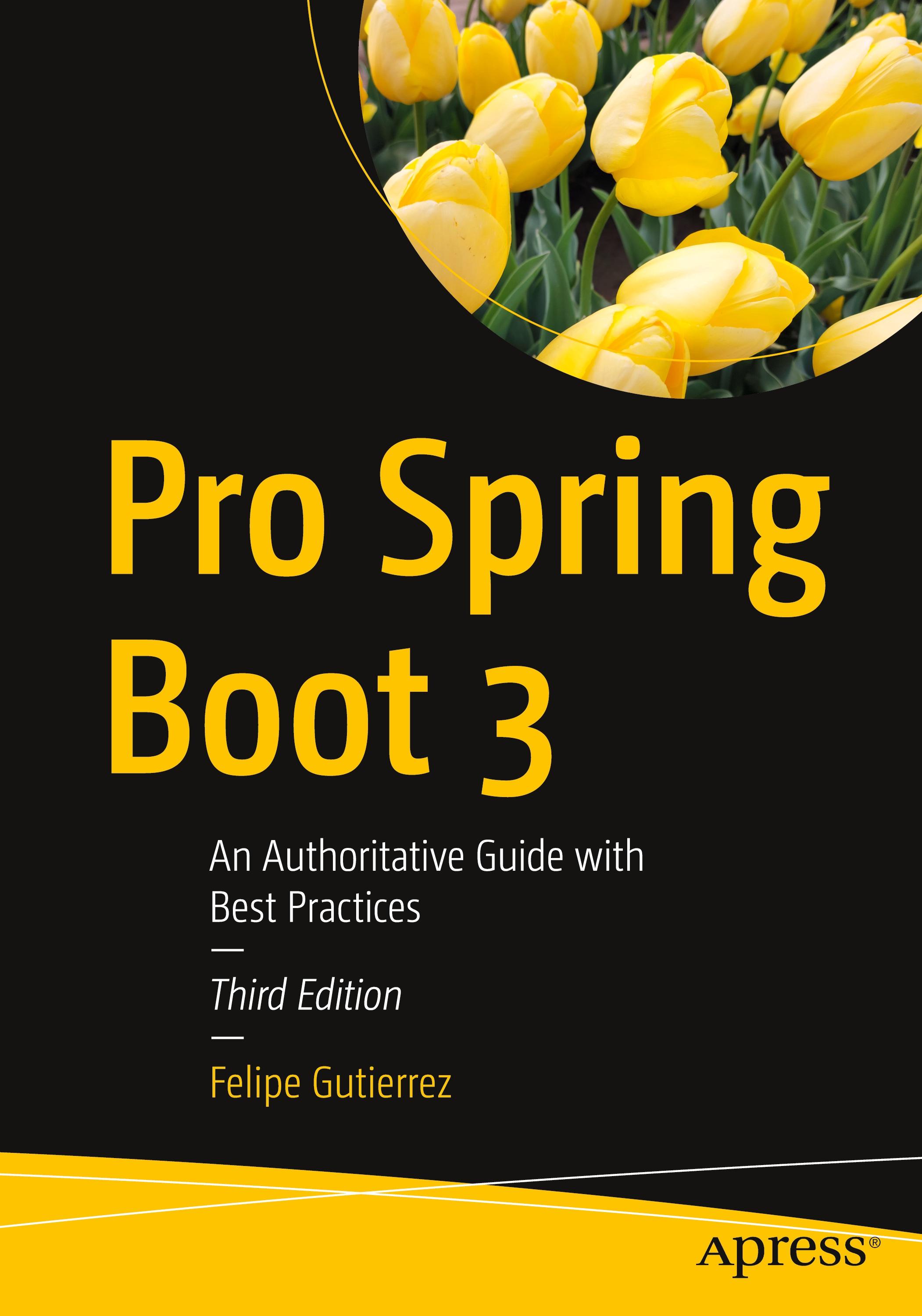 Vorderes Coverbild Pro Spring Boot 3