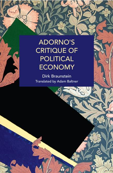 Vorderes Coverbild Adorno's Critique of Political Economy