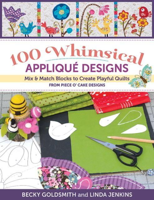 Vorderes Coverbild 100 Whimsical Applique Designs