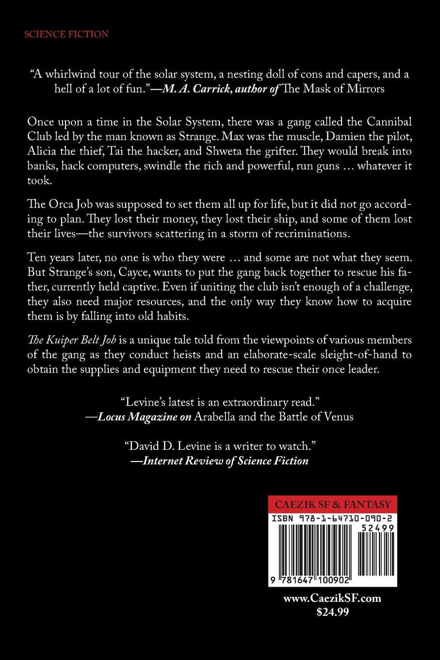 Rückseitencover The Kuiper Belt Job