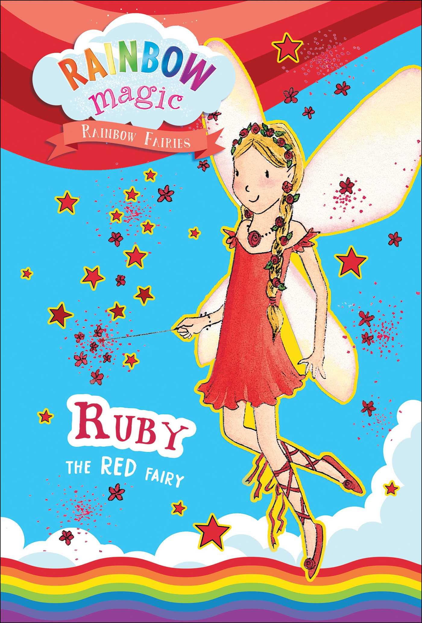 Beispielinhalt (Bild) Rainbow Magic Rainbow Fairies Book #1: Ruby the Red Fairy
