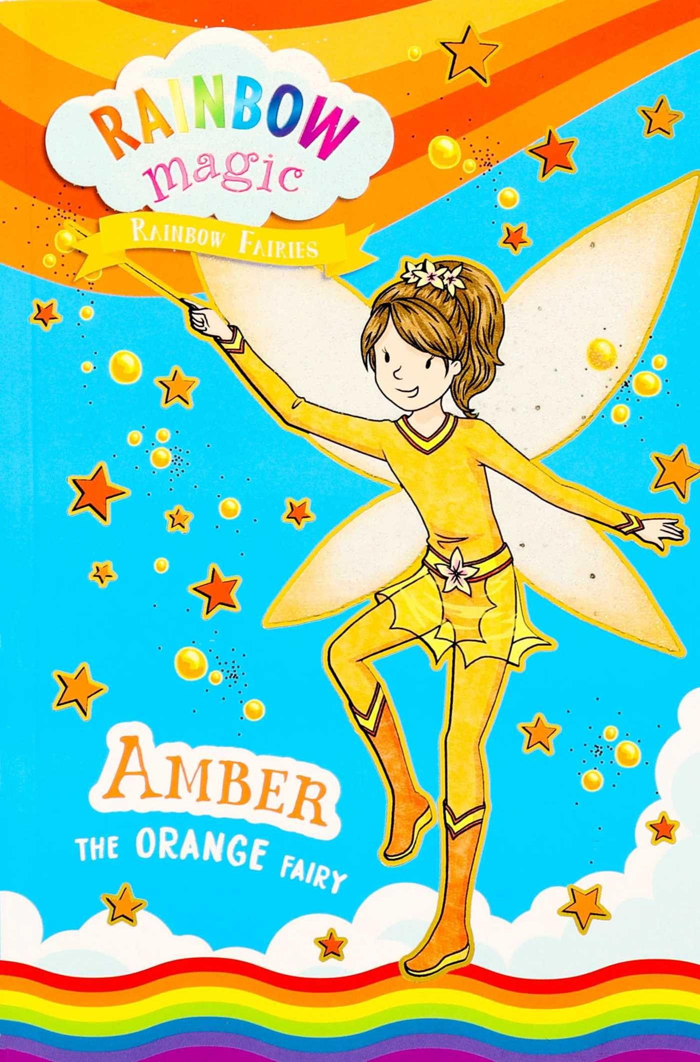 Vorderes Coverbild Rainbow Magic Rainbow Fairies Book #2: Amber the Orange Fairy