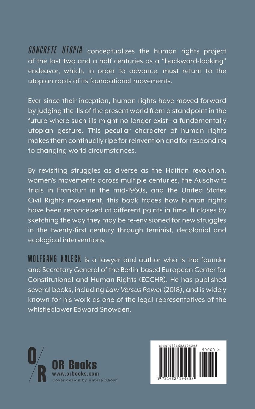 Rückseitencover Concrete Utopia