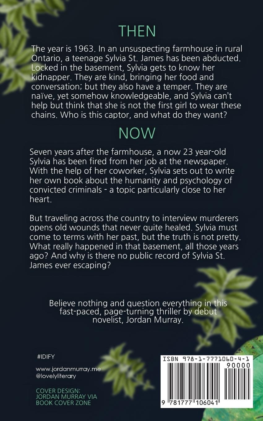 Rückseitencover I Did It For You