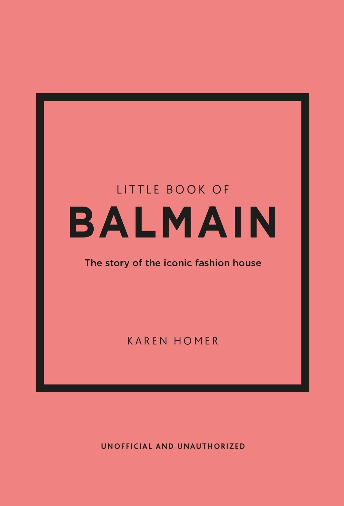 Vorderes Coverbild Little Book of Balmain
