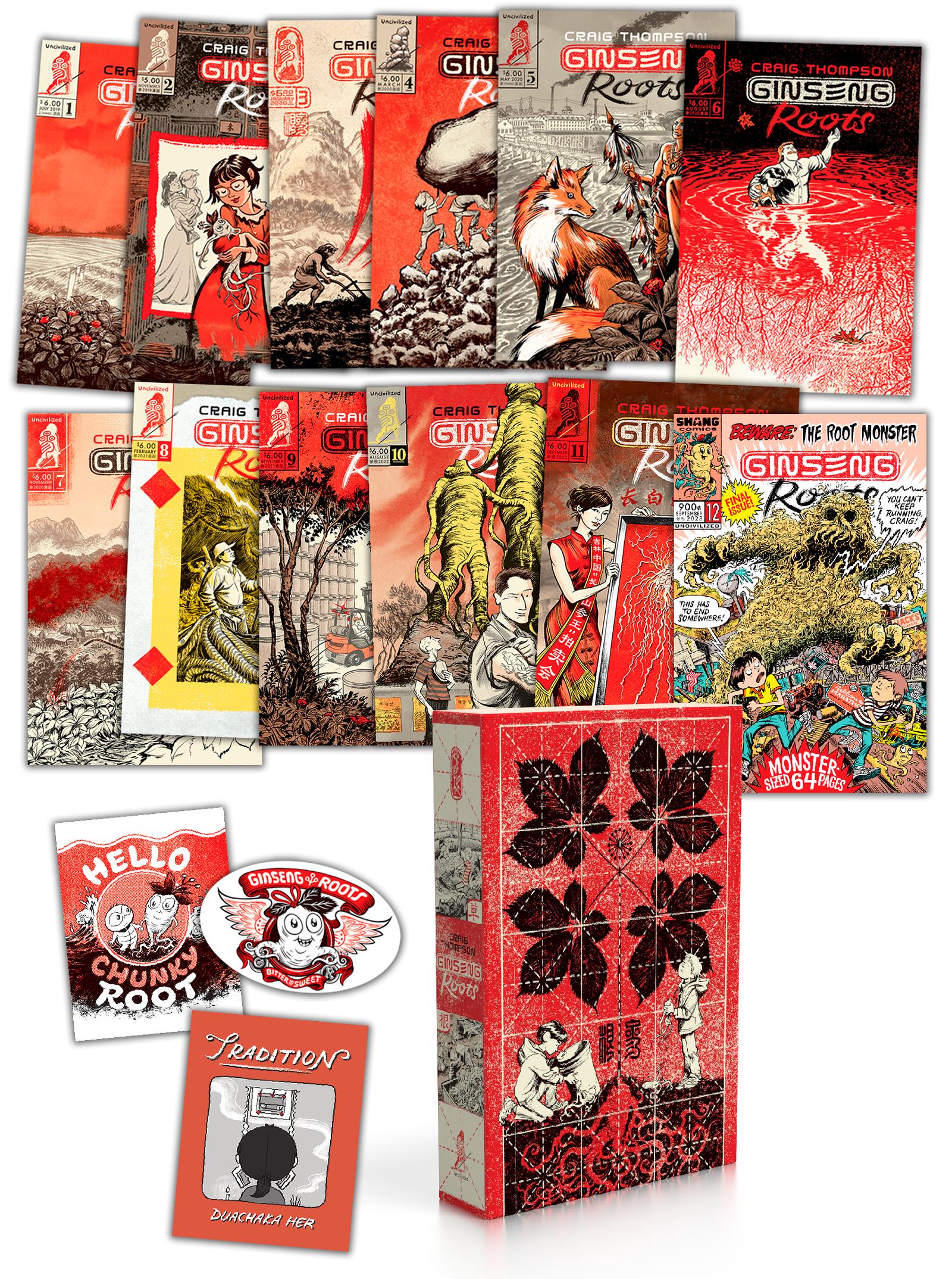 Vorderes Coverbild Ginseng Roots: The Complete Box Set