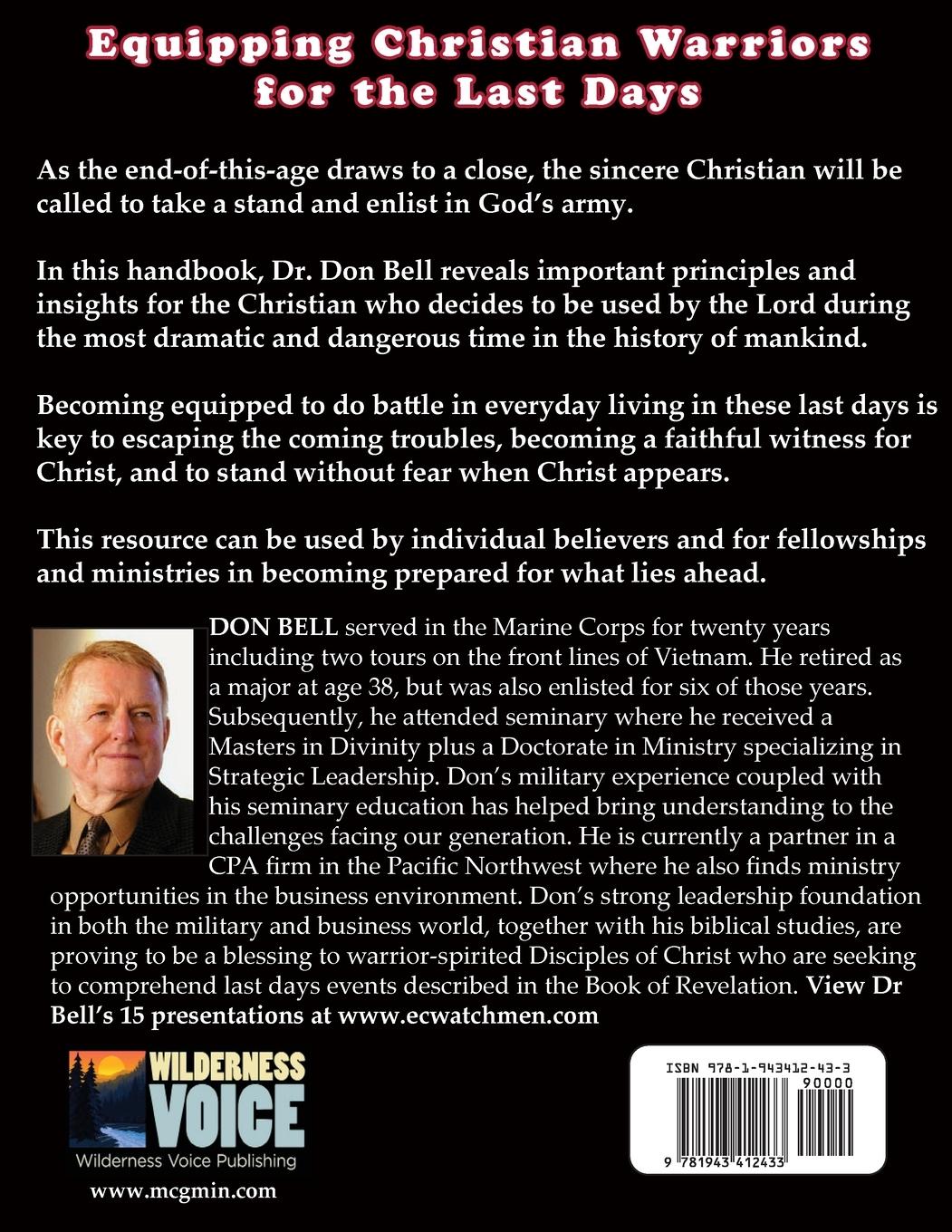 Rückseitencover Equipping Christian Warriors for the Last Days