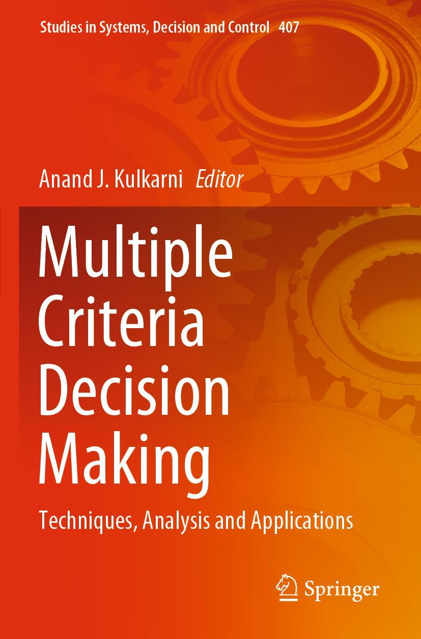 Vorderes Coverbild Multiple Criteria Decision Making