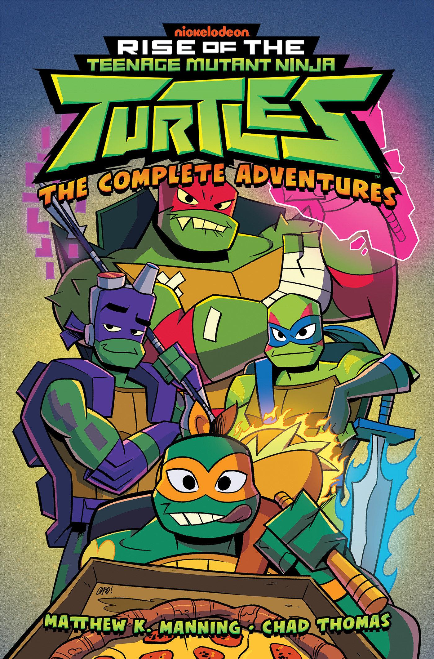 Vorderes Coverbild Rise of the Teenage Mutant Ninja Turtles: The Complete Adventures