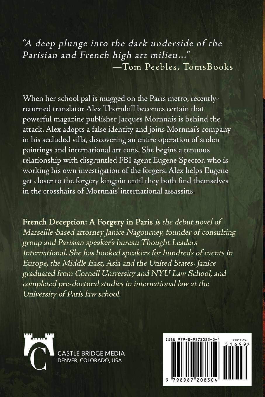 Rückseitencover A Forgery in Paris